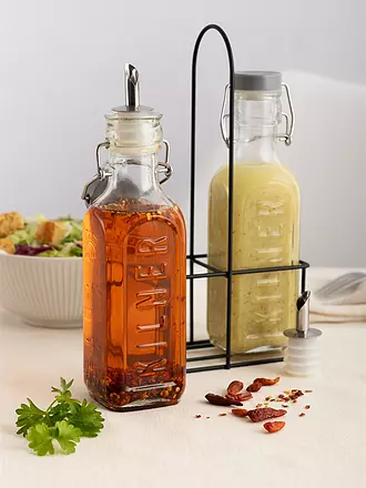 KILNER | Flaschenset Essig/Öl 2x0,3l | 